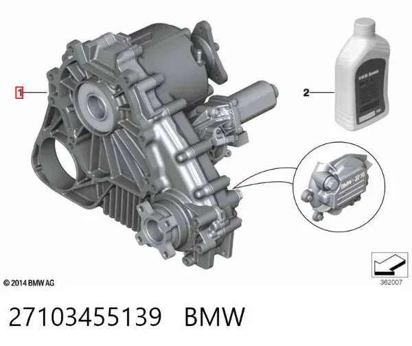Роздатка 27103455139 BMW