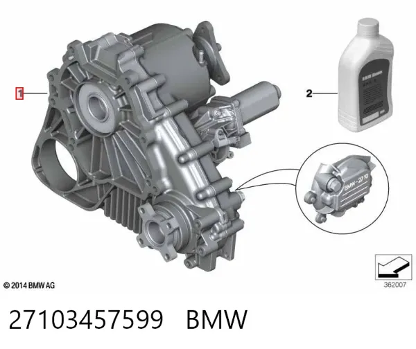 Роздатка 27103457599 BMW