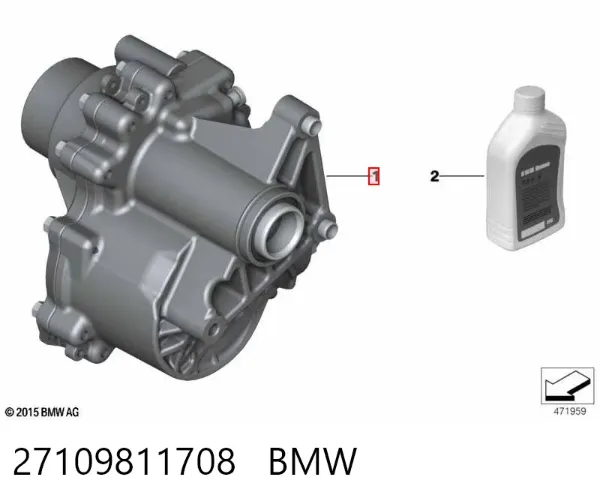 Роздатка 27109811708 BMW