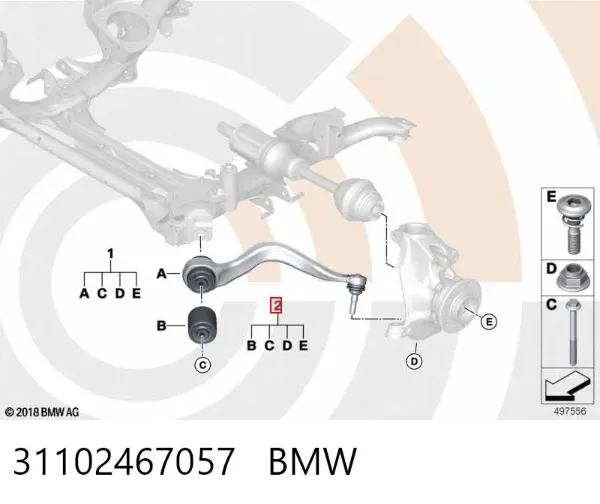  31102467057 BMW