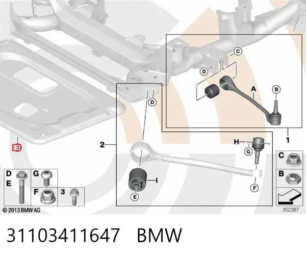 31103411647 BMW