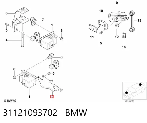  31121093702 BMW