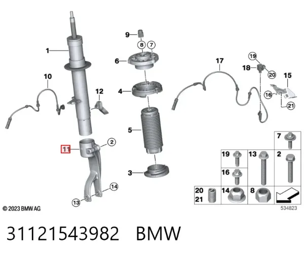  31121543982 BMW
