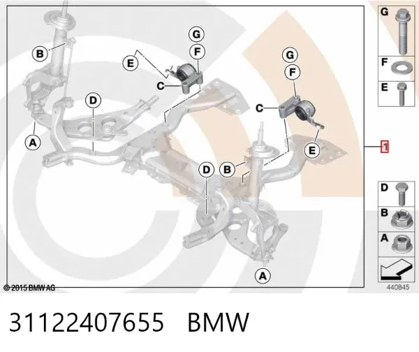  31122407655 BMW