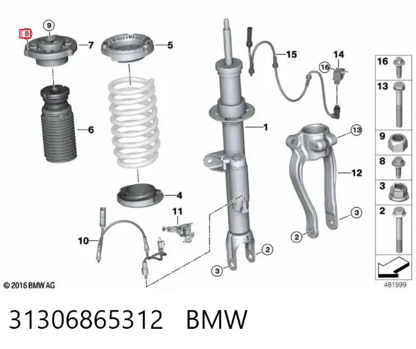 31306865312 BMW