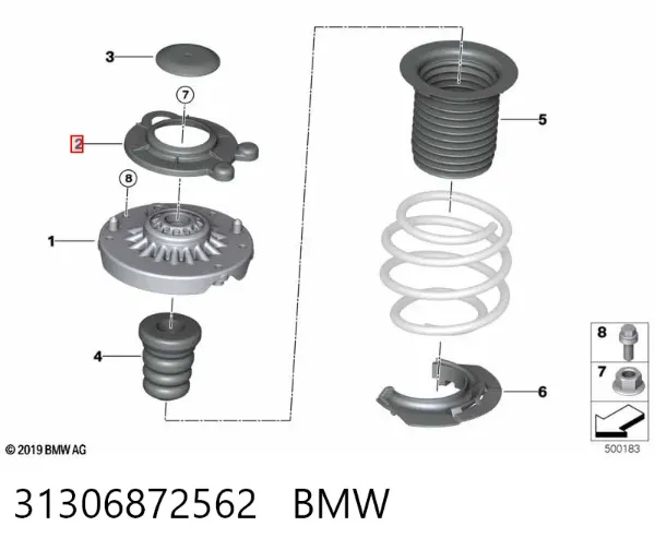  31306872562 BMW