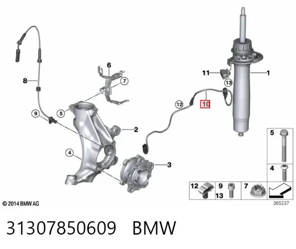  31307850609 BMW