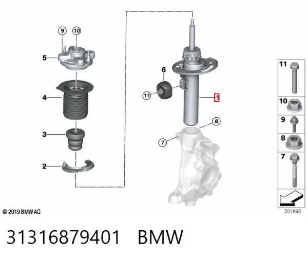  31316879401 BMW