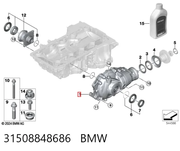  31508848686 BMW