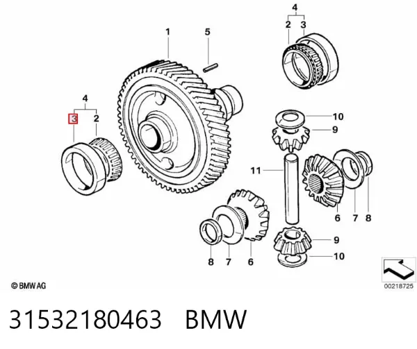  31532180463 BMW