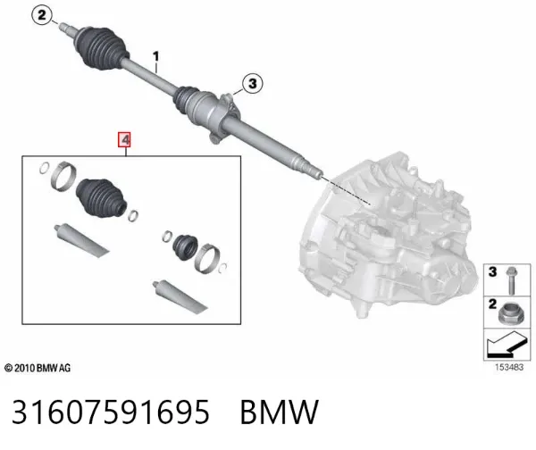  31607591695 BMW