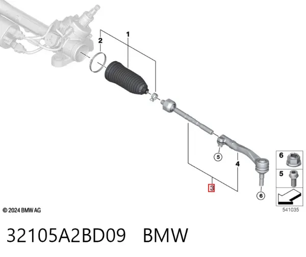  32105A2BD09 BMW