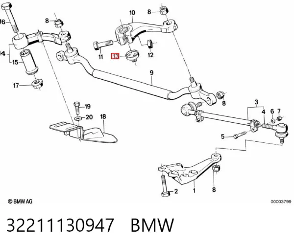  32211130947 BMW