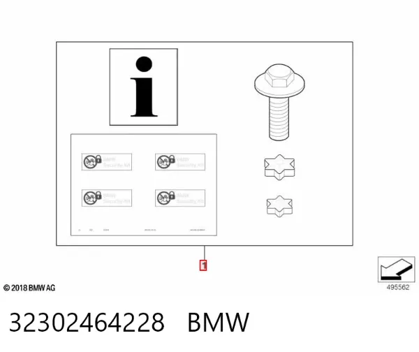  32302464228 BMW