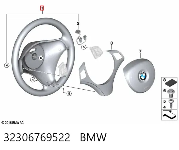 Кермо BMW 3 E90