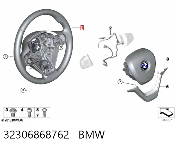 Кермо 32306868762 BMW
