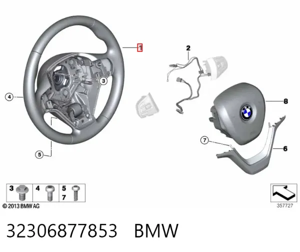 Кермо 32306877853 BMW