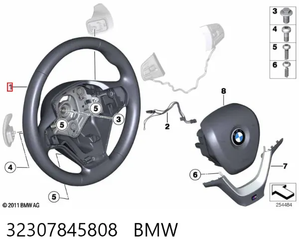 Кермо 32307845808 BMW