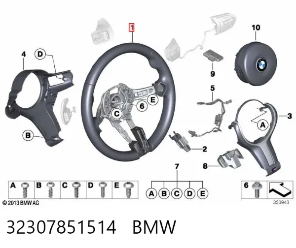  32307851514 BMW