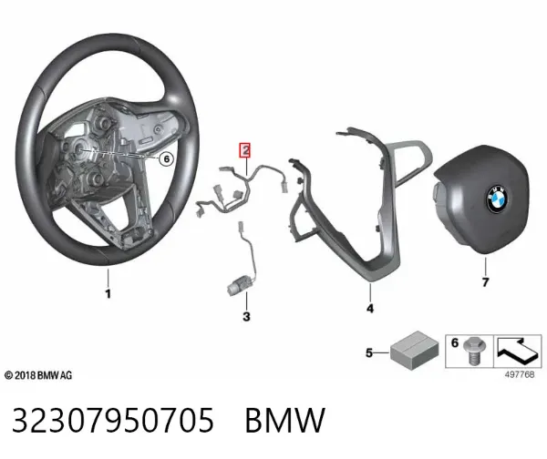  32307950705 BMW