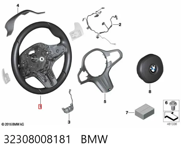 Кермо 32308008181 BMW