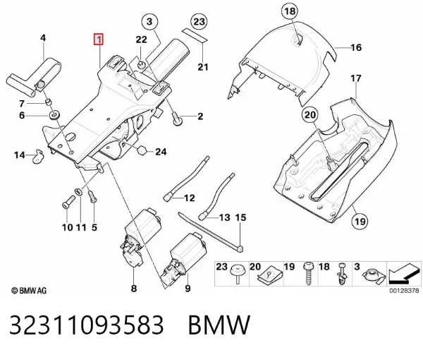 Рульова колонка BMW X5 E53
