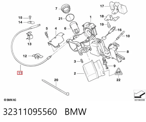  32311095560 BMW
