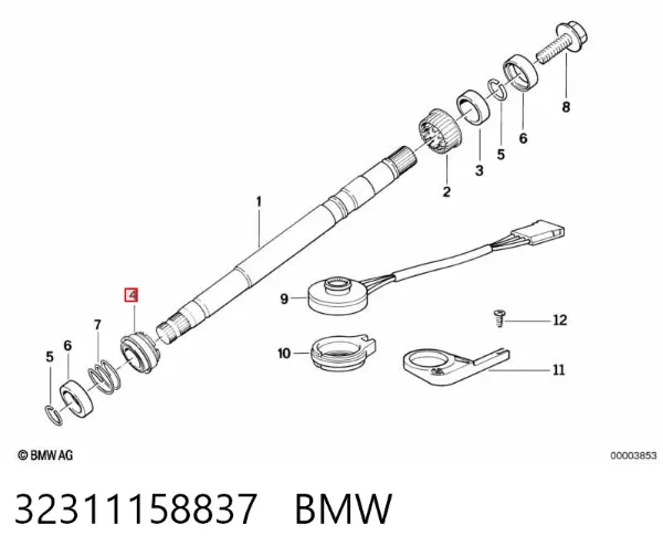  32311158837 BMW