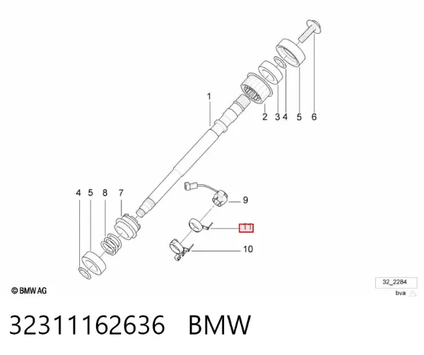  32311162636 BMW