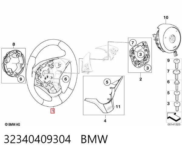 Кермо BMW 5 E61