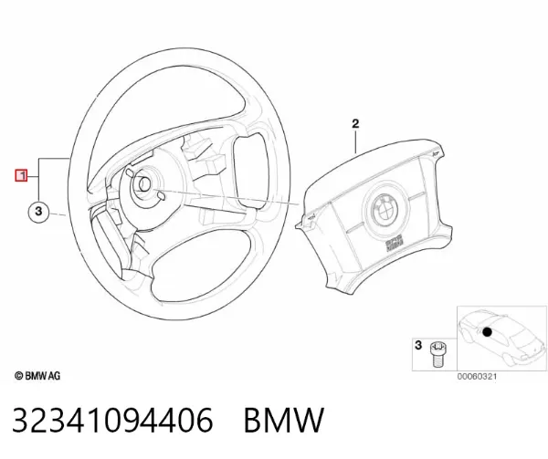Кермо BMW 3 E46