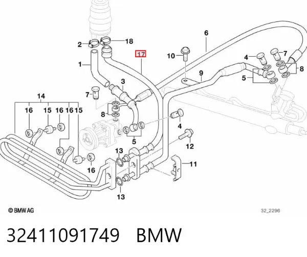  32411091749 BMW