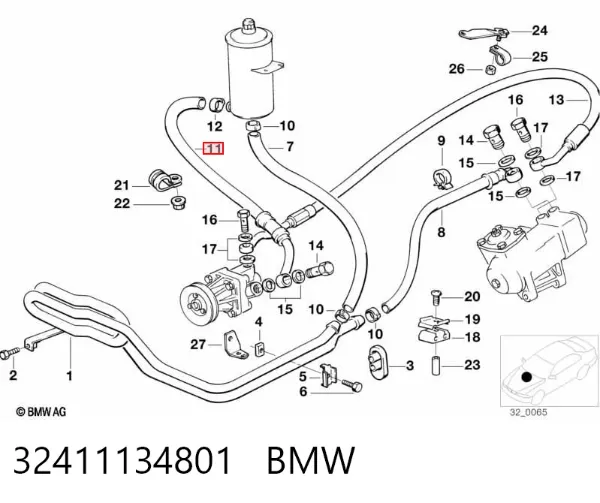  32411134801 BMW