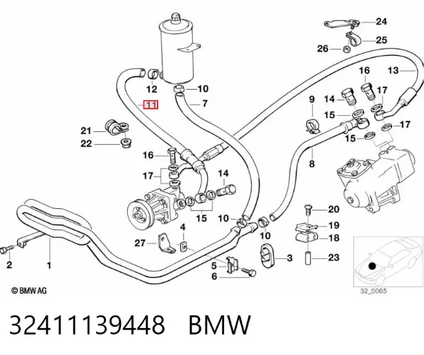  32411139448 BMW