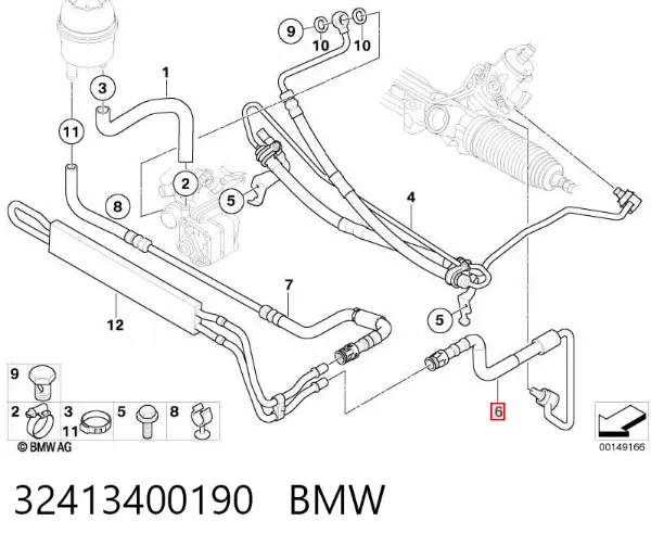  32413400190 BMW