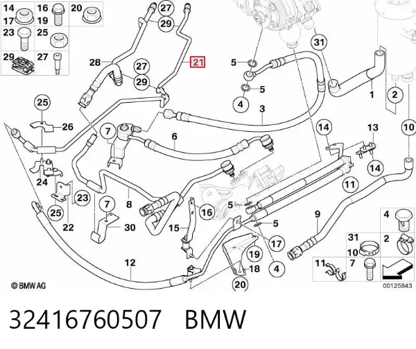  32416760507 BMW