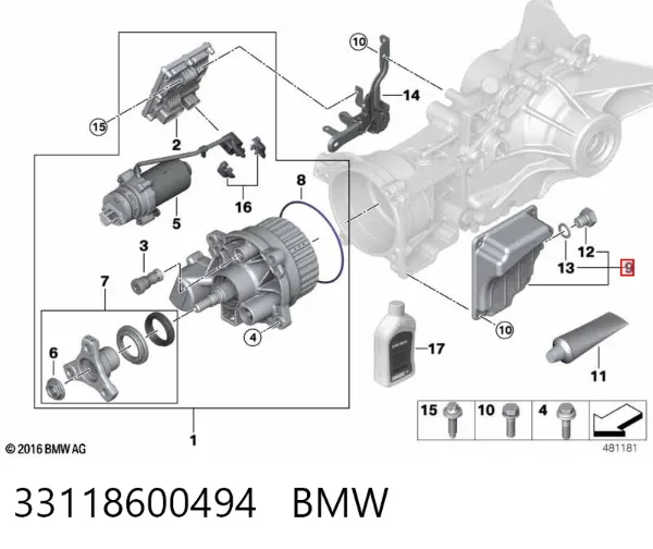  33118600494 BMW