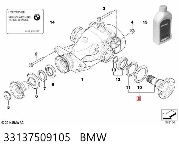 33137509105 BMW