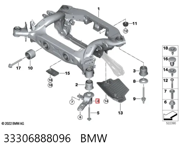  33306888096 BMW