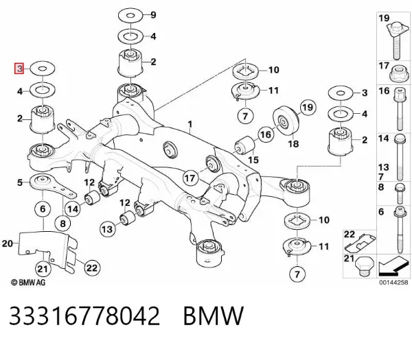  33316778042 BMW