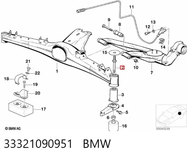  33321090951 BMW