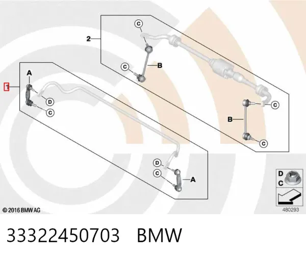  33322450703 BMW