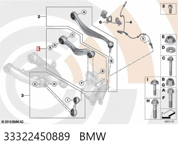  33322450889 BMW