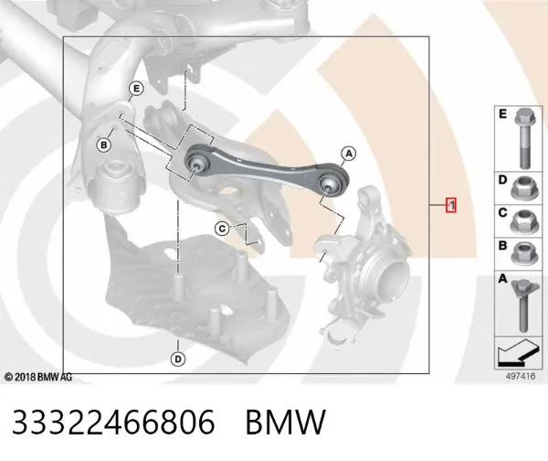  33322466806 BMW