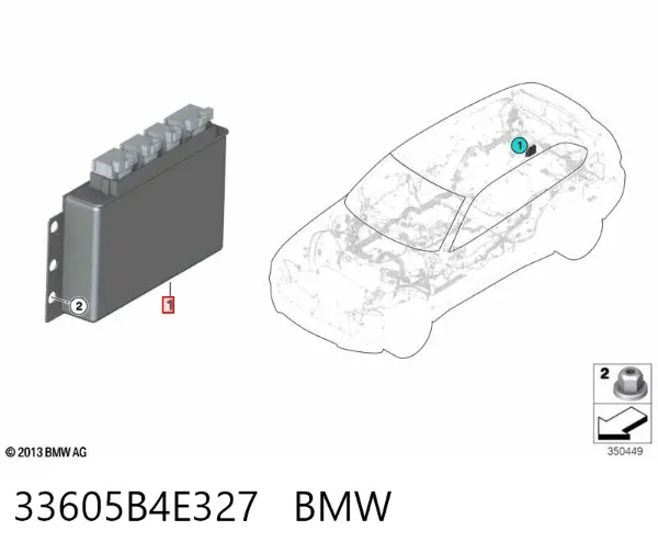  33605B4E327 BMW