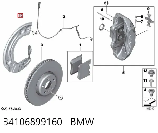  34106899160 BMW