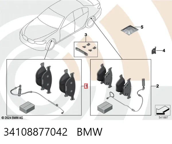  34108877042 BMW