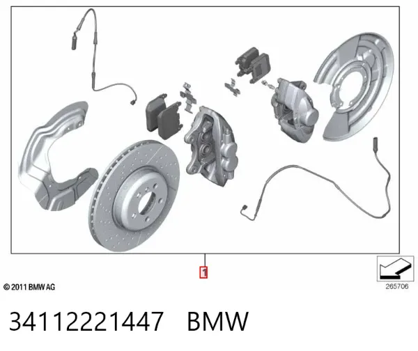  34112221447 BMW