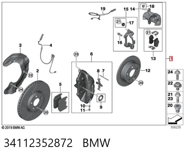  34112352872 BMW