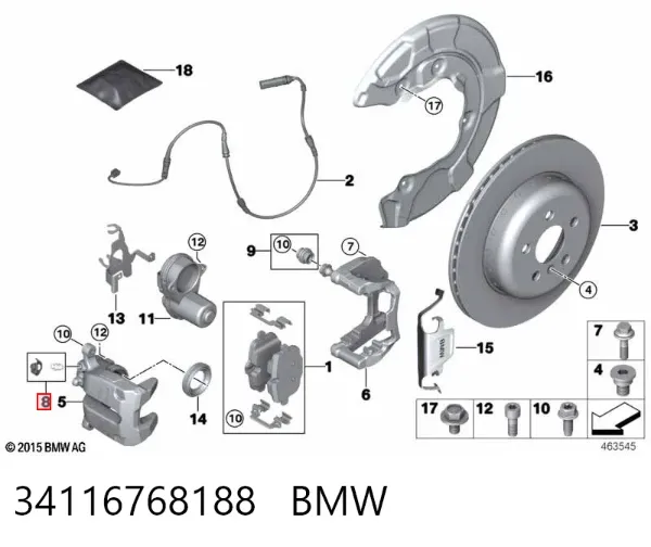  34116768188 BMW
